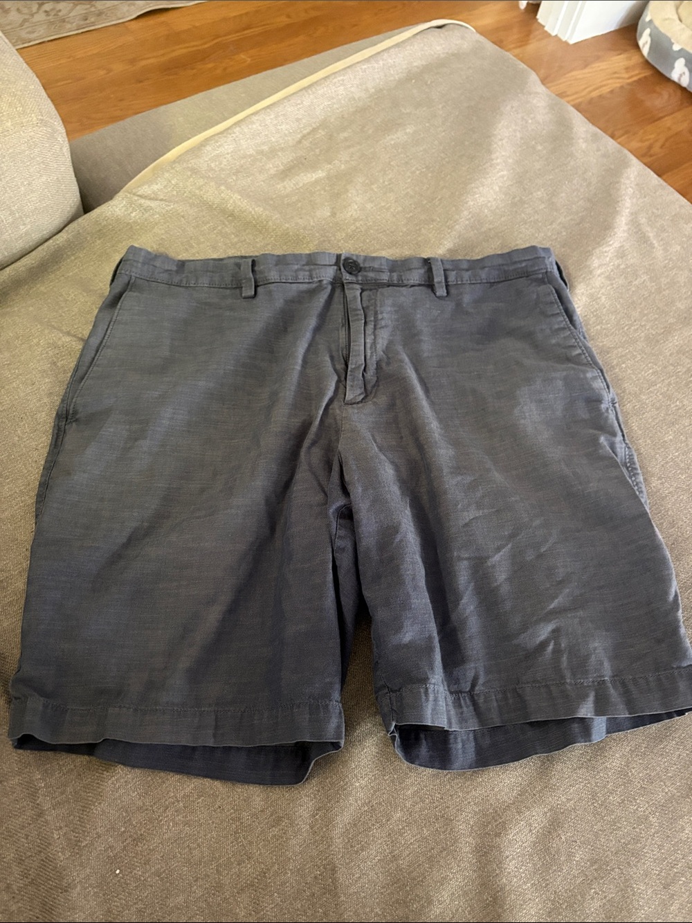 Banana Republic Navy Flat-Front Men's Shorts